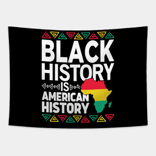 Black History Is American History BHM Tapestry