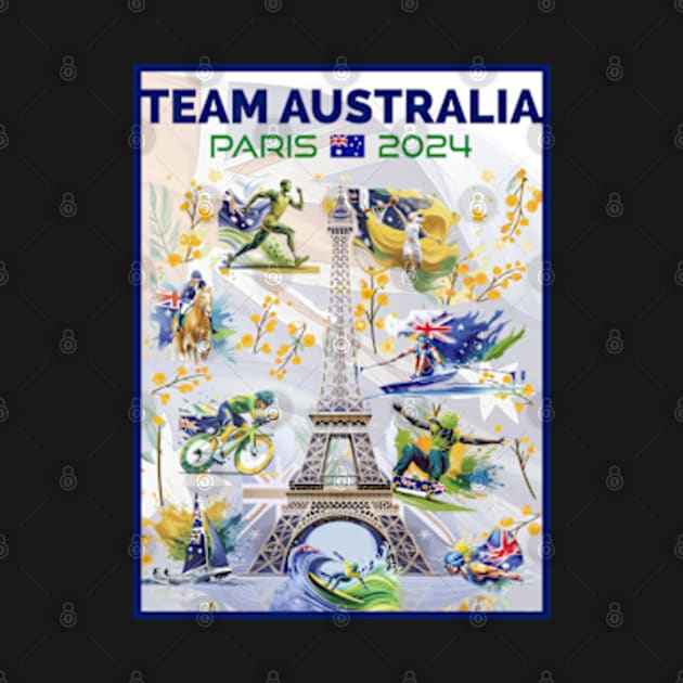 Team Australia - 2024 by Dec69 Studio