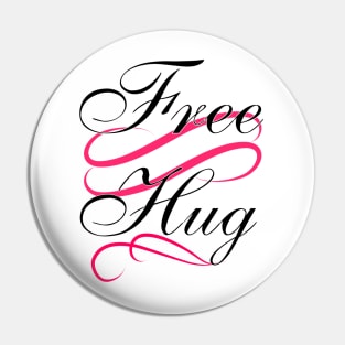 Free Hug Pin