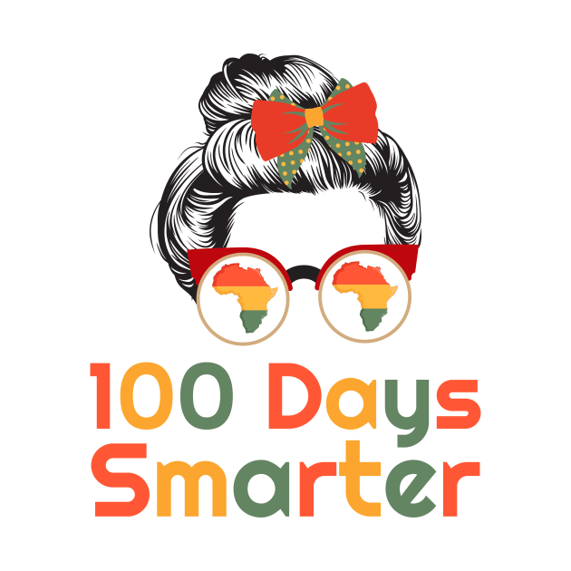 100 Days smarter afro american girl by Dadi Djims