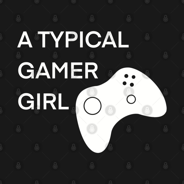 A Typical Gamer Girl by ArtRUs