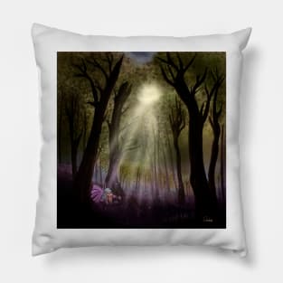 enchanted woodland Pillow