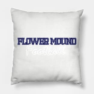 Flower Mound Football Pillow