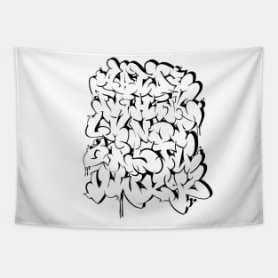 Monogram Graffiti Initial Letter S Tapestry for Sale by