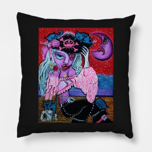 Kitty Cat Buccaneer Pillow