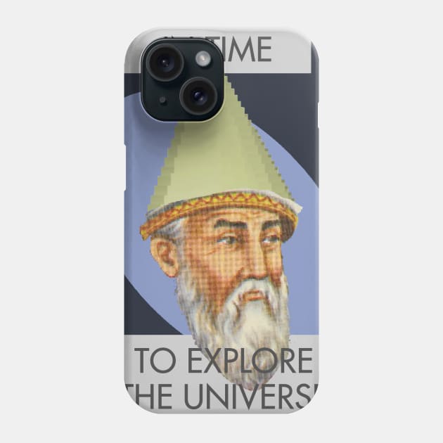 Rumi Gnome Child Meme: Born Just In Time to Explore the Universe of the Soul Phone Case by neememes