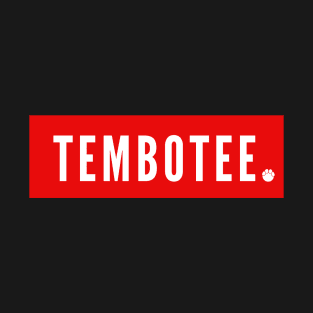Red TEMBOTEE logo T-Shirt