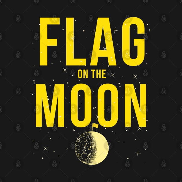 Flag on the Moon - Beast of Yucca Flats by TJWDraws