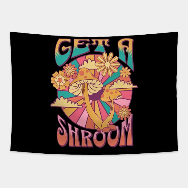 Get a shroom Tapestry by onemoremask