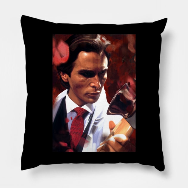 American Psycho Pillow by dmitryb1