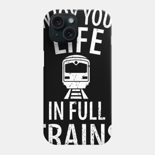 train railwayman trains driver Phone Case