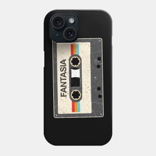 kurniamarga vintage cassette tape Fantasia Phone Case