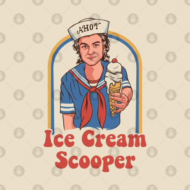 Ice Cream Scooper by Vincent Trinidad Art