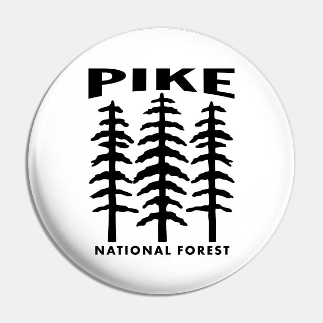 Pike National Forest Pin by HalpinDesign