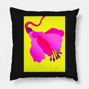 Giant pink flower Pillow