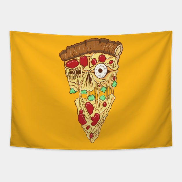 Pizza Isn't Life Tapestry by wiwitaek