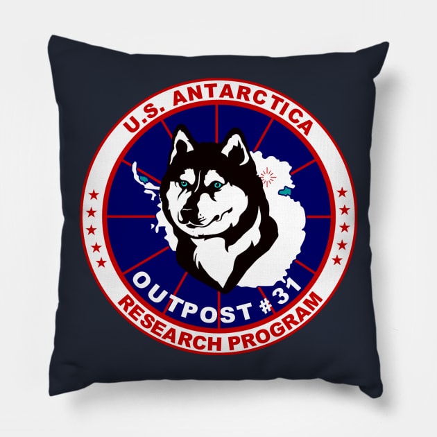 Outpost 31 Pillow by SuperEdu