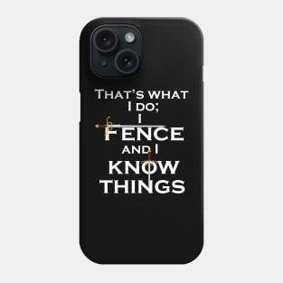 I Fence Phone Case