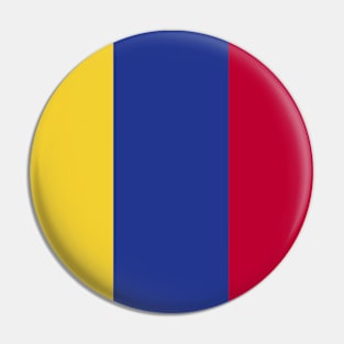 Colombia Flag Emblem Pin