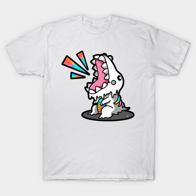 Discover SM3GMASAURUS REX WHITE (RAINBOW) - Sm3gmasaurus - T-Shirt