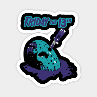 Friday the 13th NES Version Magnet