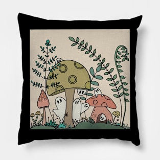 ghost hideout Pillow