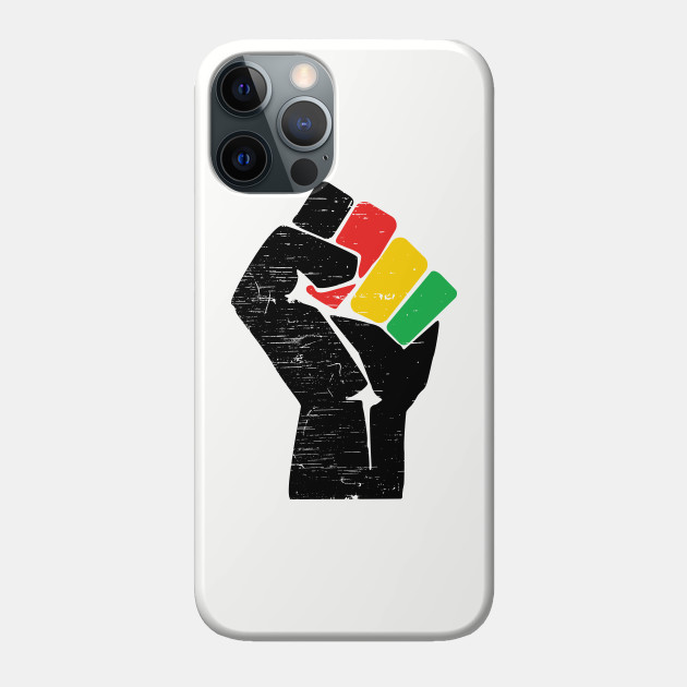 Black History Month Black Pride Distressed Design - Black History Month - Phone Case