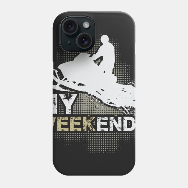 Snowmobile Weekend Phone Case by OffRoadStyles