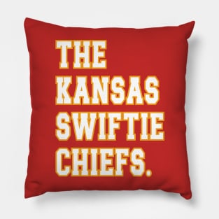 The Kansas Swiftie Chiefs. v8 Pillow