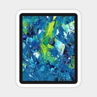 Abstract Painting Magnet