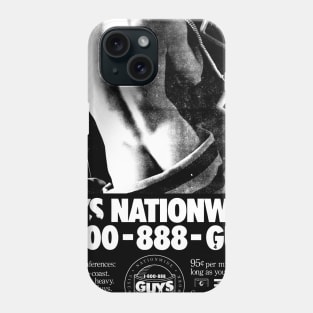 Guys Nationwide Vintage Retro LGBT Gay 90s Phone Case