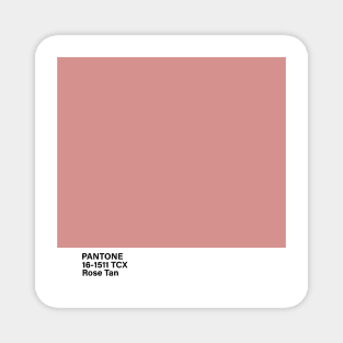 pantone 16-1511 TCX Rose Tan Magnet