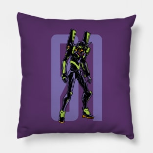 160 Eva 01 Robot Pillow