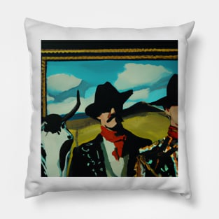 cowboys picture Pillow