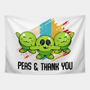 Vegan Peas Tapestry