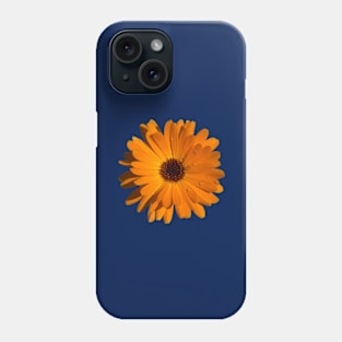 Orange power flower Phone Case