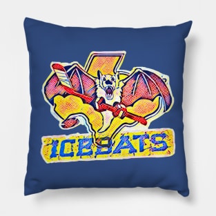 Austin Ice Bats Hockey Pillow