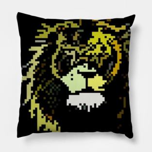 Pixel lion Pillow