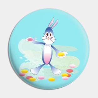 Cute Easter Bunny Pin