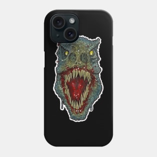 Zombie T-Rex Full Frontal Phone Case