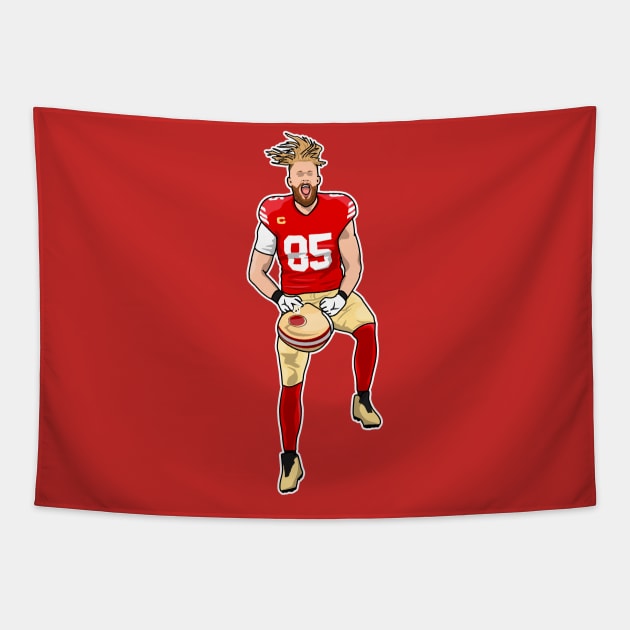 Peoples tight end Tapestry by Rsclstar