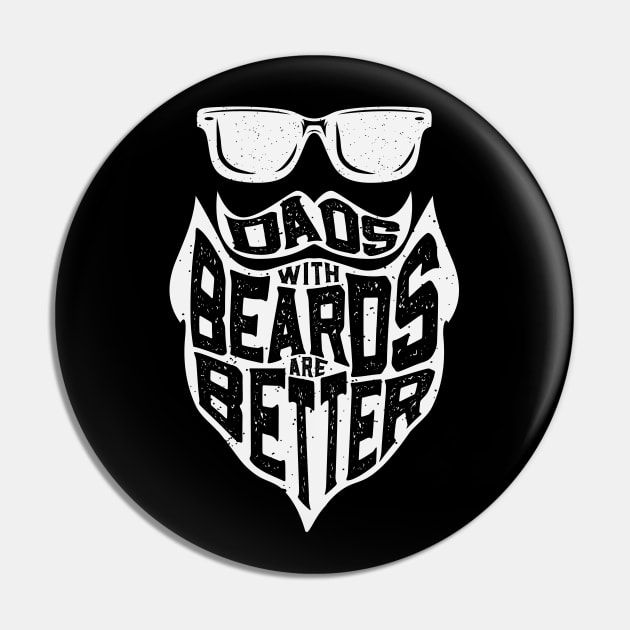 FUNNY DADS WITH BEARDS ARE BETTER HAPPY FATHERS DAY Pin by Fitastic