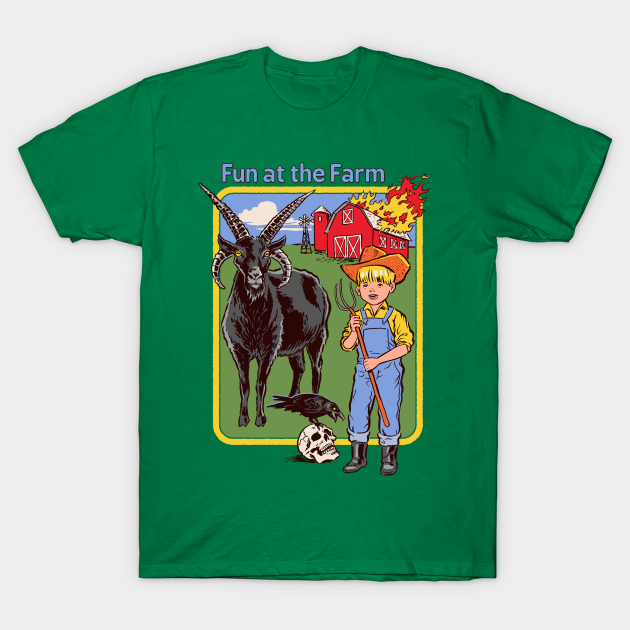 Fun at the Farm - Black Phillip - T-Shirt