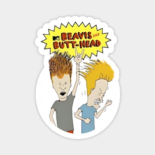 Beavis and Butt-Head, tv cartoon show design Magnet