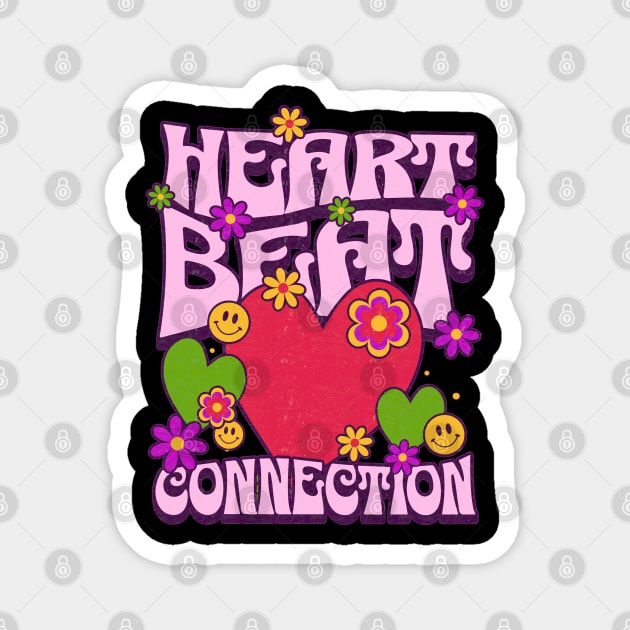Heartbeat Connection Magnet by TEENIE DESIGN