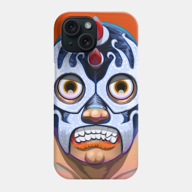 El Luchador! Phone Case by jagama42