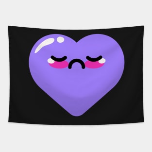 Proud purple heart Tapestry