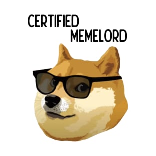 Doge Meme Certified Memelord T-Shirt