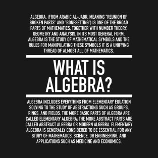 Algebra Defined T-Shirt