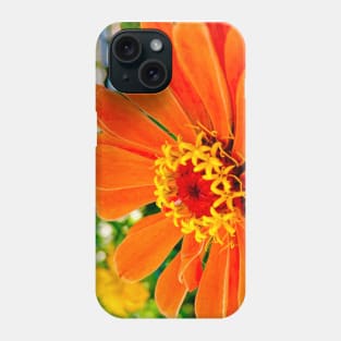 Orange Flower Phone Case